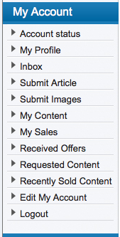 The Writer's Menu